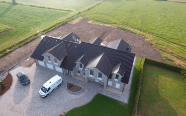 Neubau eines Einfamilienhauses in Tange