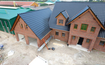 Neubau eines Einfamilienhauses mit Garage
