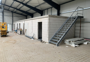 Innenausbau Gewerbehalle